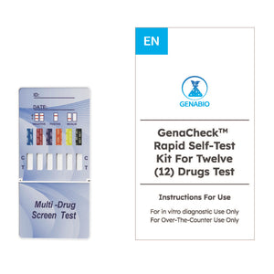 GenaCheck™ Rapid Self-Test Kit for 12 Drugs